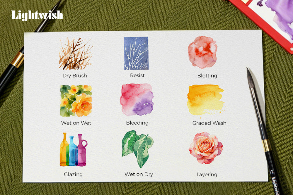 Watercolor Techniques for Beginners: 9 Easy Methods You Can Start Today