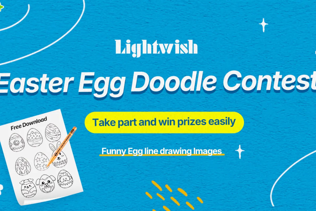 Lightwish Easter Egg Doodle Contest - Win Prizes