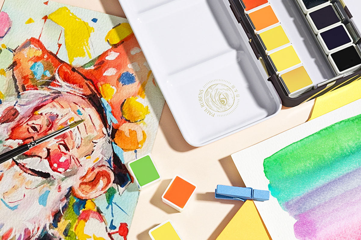 Paul Rubens 24-Color Watercolor Set: A Must-Have for Artists Seeking High-Quality Paints