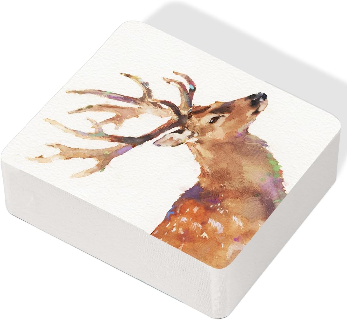 LIGHTWISH Mini Watercolor Sketchbook 60 Sheets 2.6 x 3.3 inch 100% Cotton Cold Press 300gsm/140lb,Mini Travel Small Watercolor Book Square Painting Notebook Tearable Art Paper Sketchbook