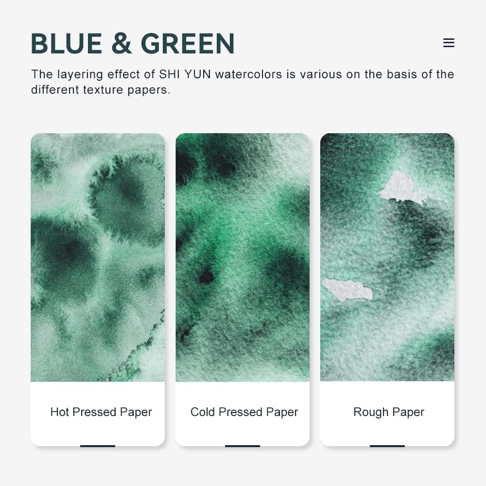 Paul Rubens Watercolor Paint Set, 6 Tubes *15ml, Granulating, and Layering Colors (Update Version£©