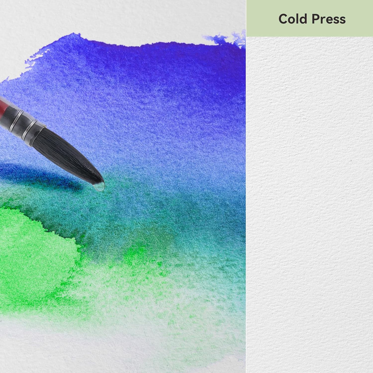 LIGHTWISH Watercolor Paper Bulk, 100% Cotton Cold Press 600gsm, 2 Pack, Total 24 Sheets A5 Hole-Punched Replaceable Paper for Artists, Adults,Students,5.8 * 8.2 Inches