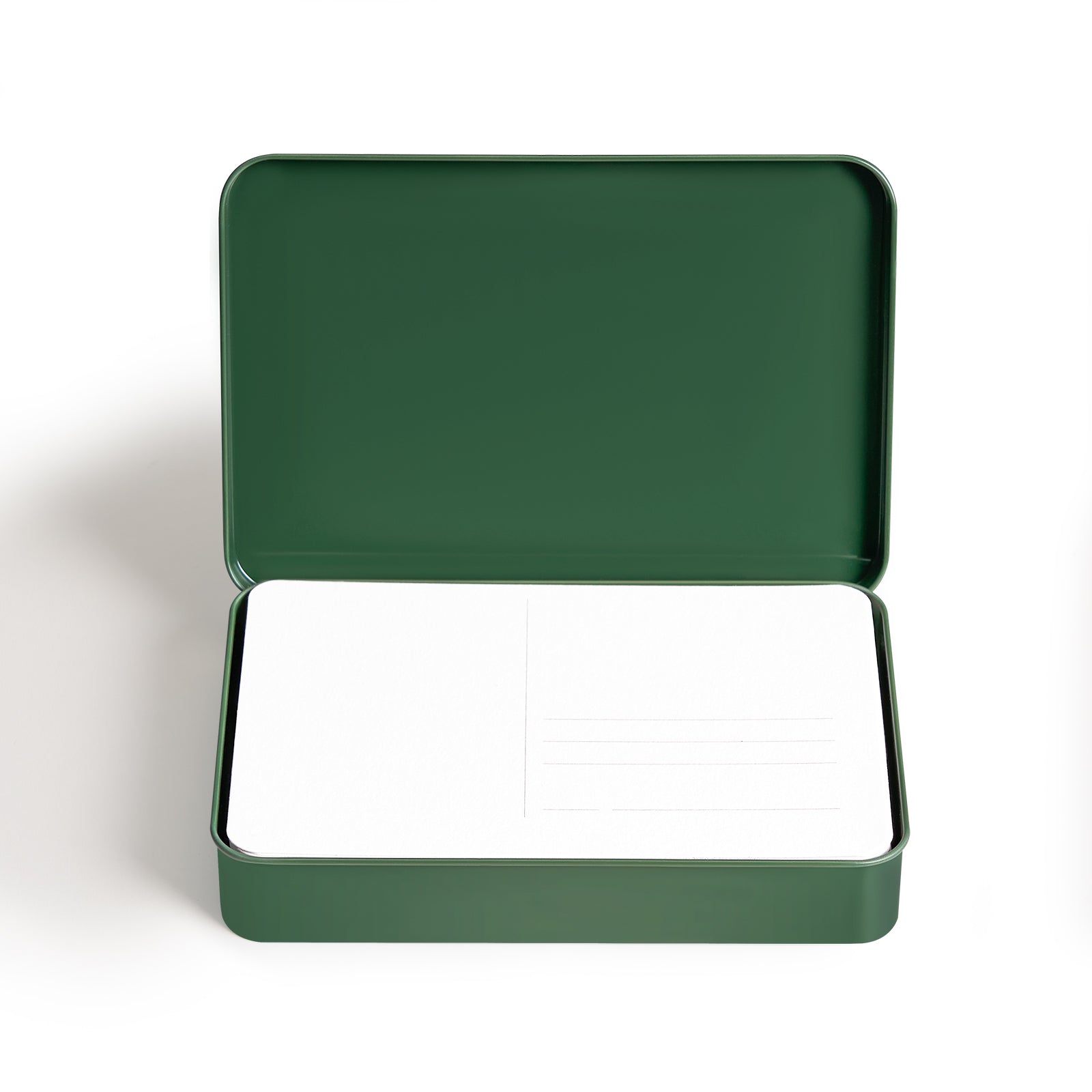 POTENTATE Watercolor paper postcards loose-leaf tin box 24 sheets medium coarse grain 300g cotton