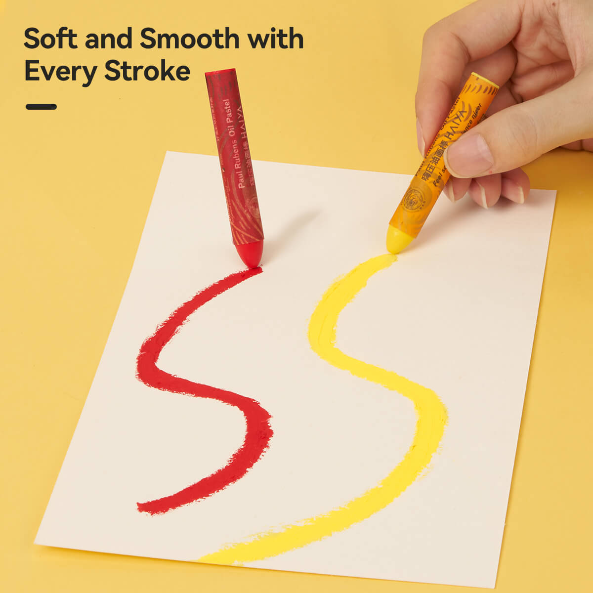 Paul Rubens Ölpastelle Set, 72 Farben HAIYA Artist Soft Ölpastelle