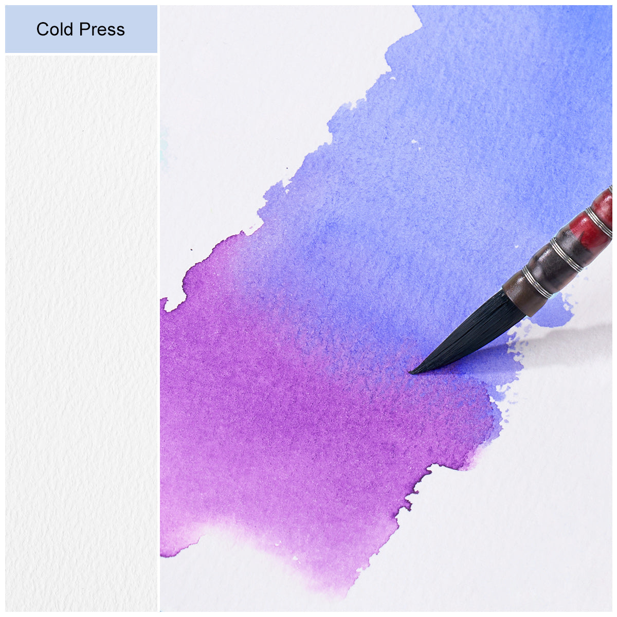 POTENTATE Zunjue Zunjue Notebook Cotton 300g Medium Thick (16*16) 24 Sheets (Impression Green)