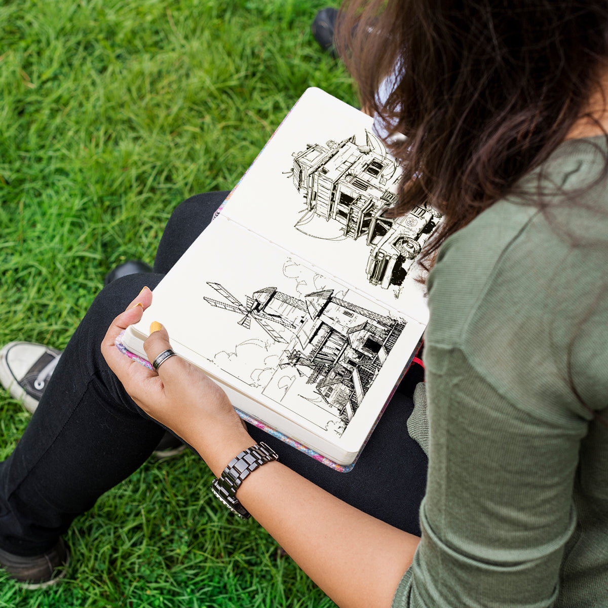 POTENTATE Zunjue Zunjue Notebook Cotton 300g Medium Thick (16*16) 24 Sheets