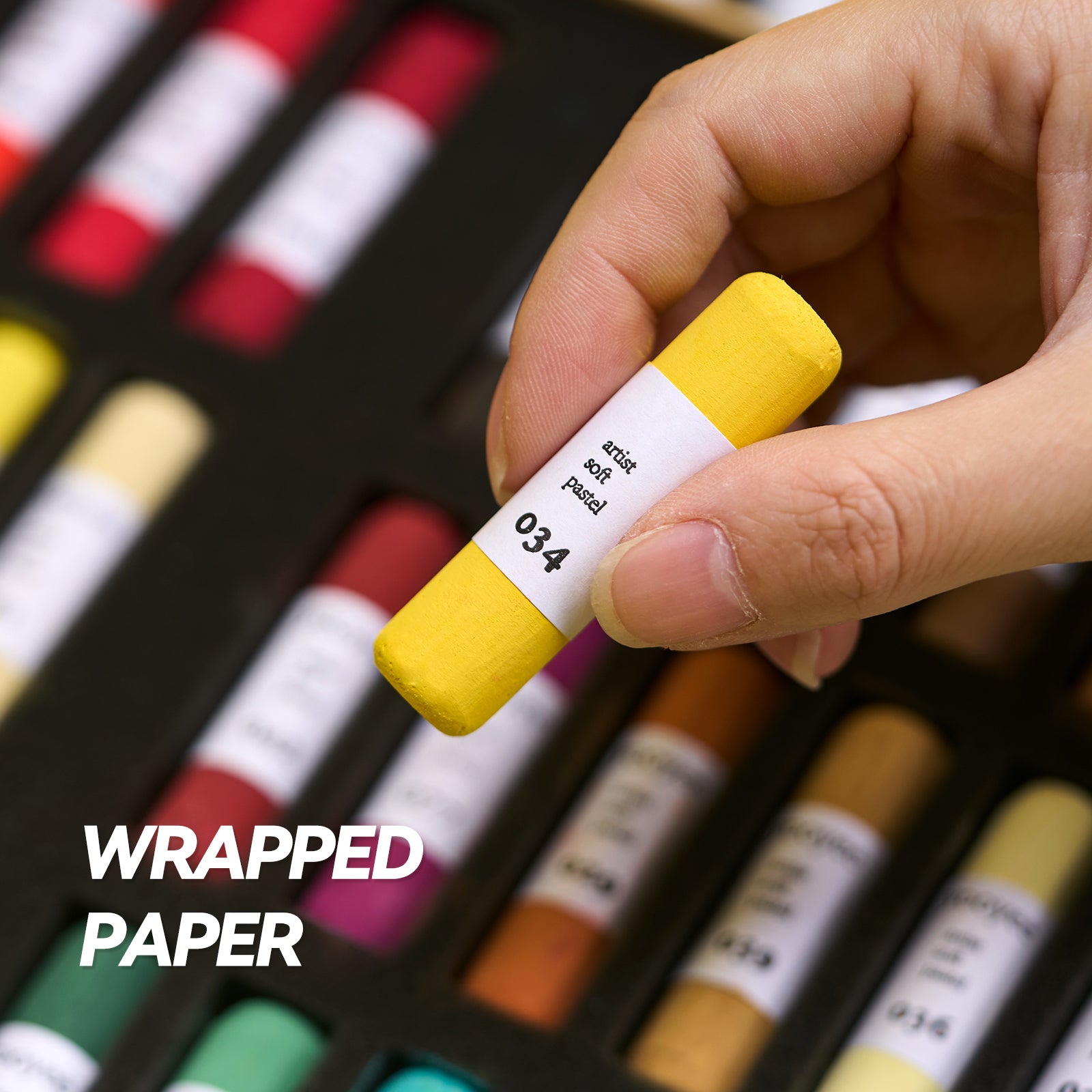 LIGHTWISH 72-Color Professional Soft Pastels Set for Artists, Beginners & Adults - Non-Toxic, Vibrant Drawing Pastel Sticks for Art Sketching & Shading