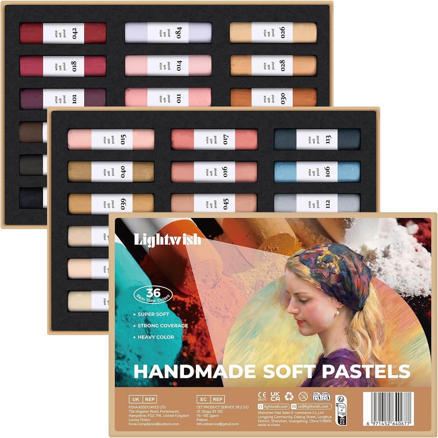 LGHTWISH Soft Pastels Collection (24/36/72/120 Colors)