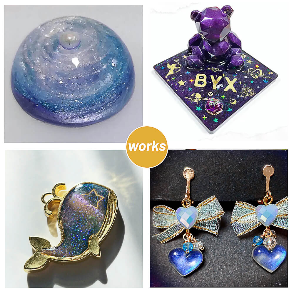 Lightwish Epoxy Resin Pigment 10 Colors, Dye Liquid for Resin Coloring, Macaron/Highly Translucent Colors