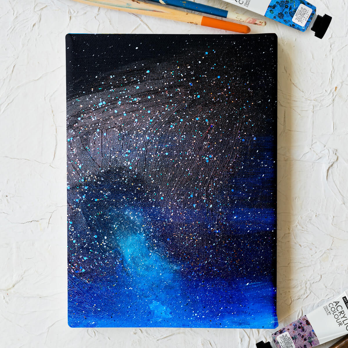 Lightwish Acrylic Paint Set Large Glitter Color