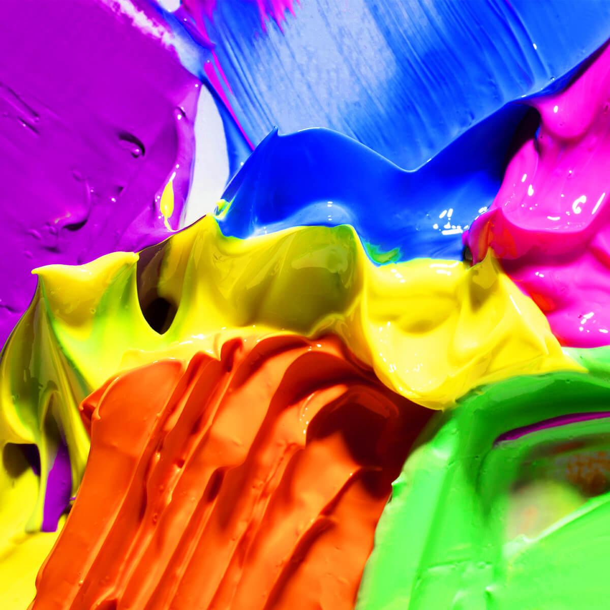 Lightwish Acrylic Paint Set Large Glitter Color