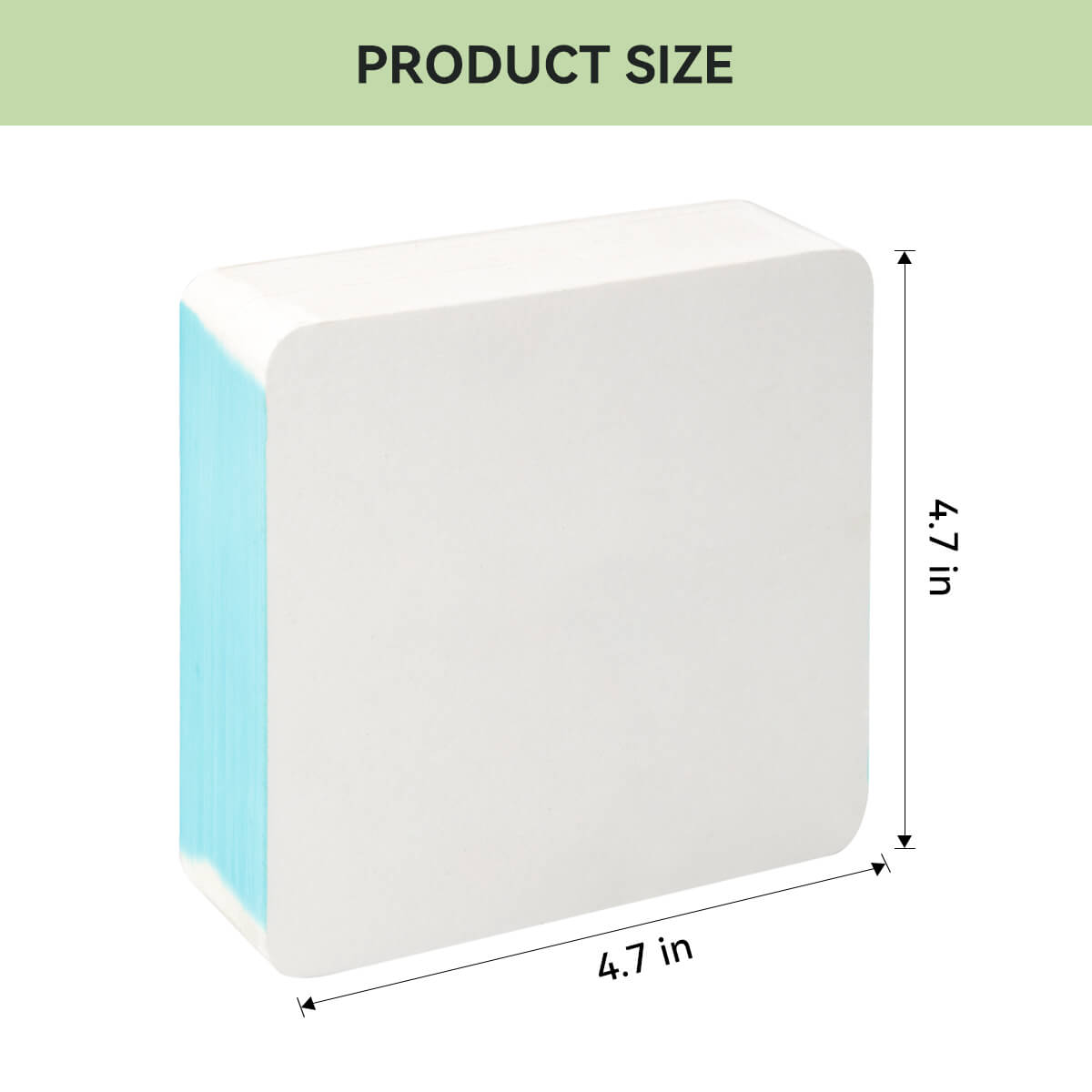 Lightwish 60 Sheets Mini Watercolor Sketchbook, Cold Press, Travel Size Portable Tearable Square Painting Notebook