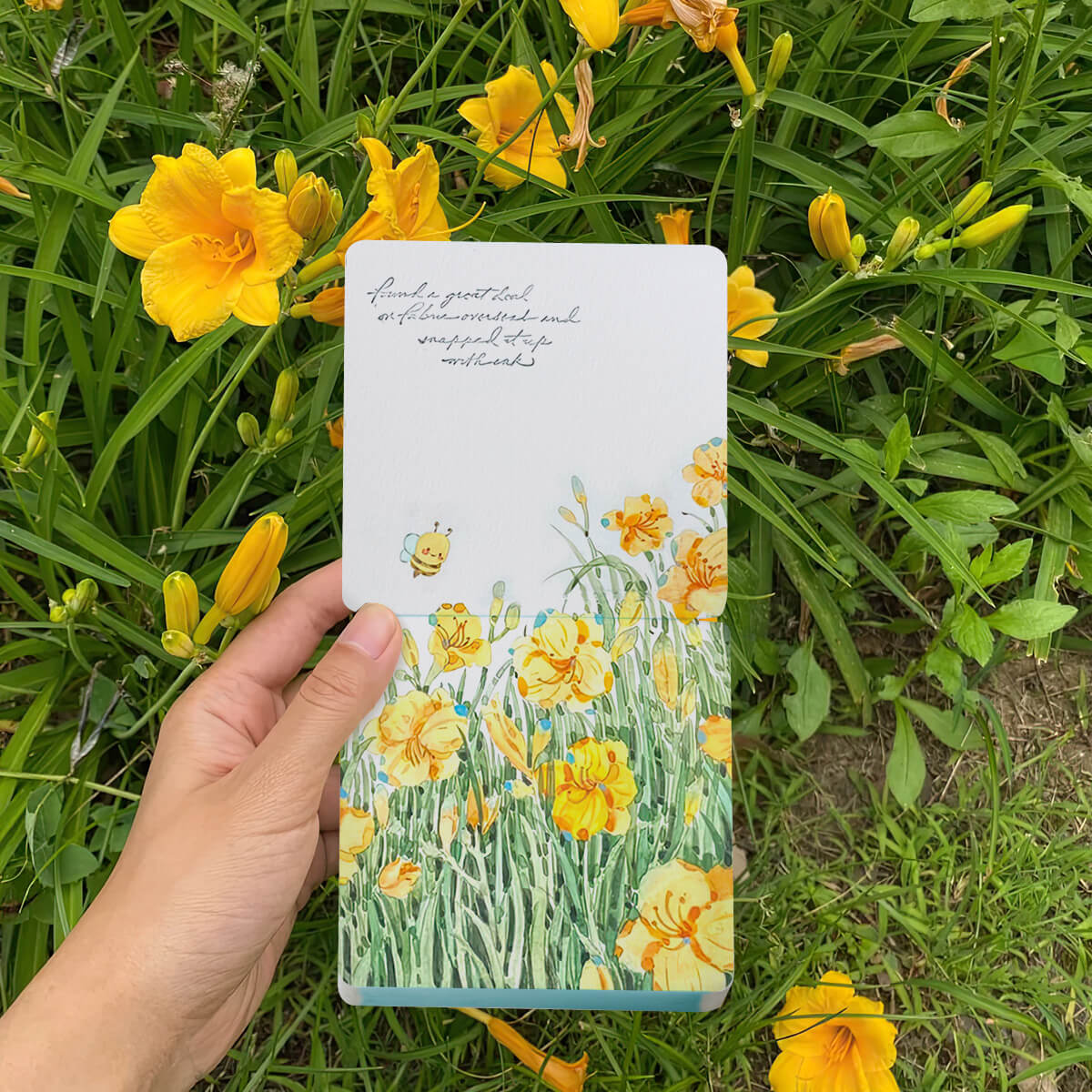 Lightwish 60 Sheets Mini Watercolor Sketchbook, Cold Press, Travel Size Portable Tearable Square Painting Notebook