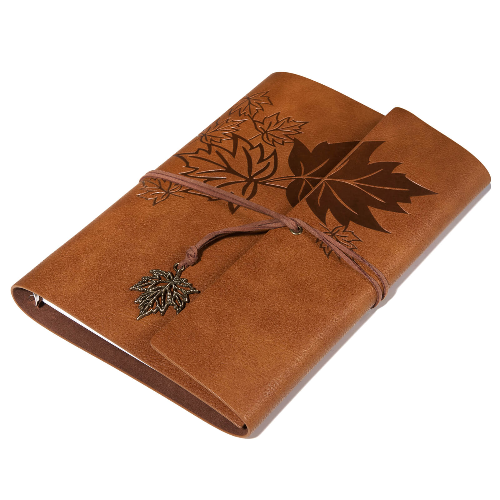 Lightwish Watercolor Retro Sketchbook, 100% Cotton Acid-free Journal, Hot Press Watercolor Paper, Light Brown