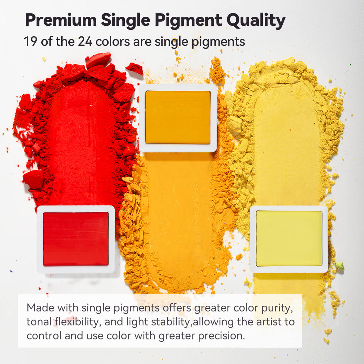 Lightwish Artist Watercolor Set – 24 Colors