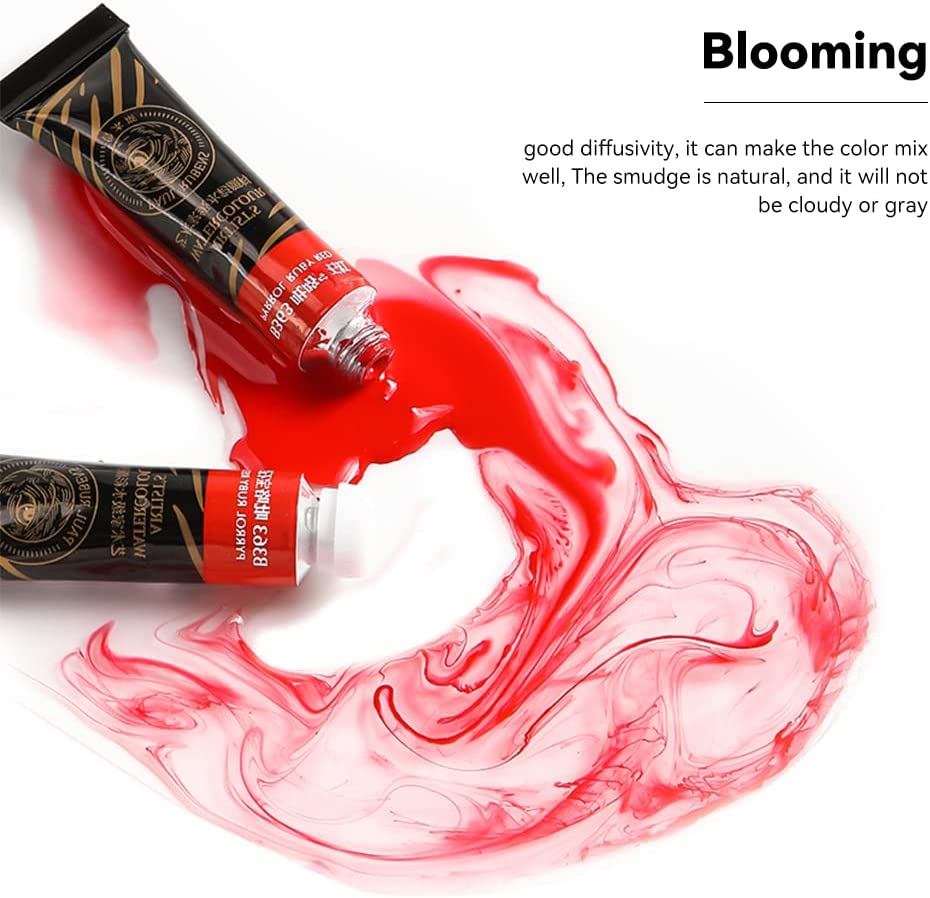 Paul Rubens Artist Watercolor Paint Set,36*5 ml Vibrant Colors