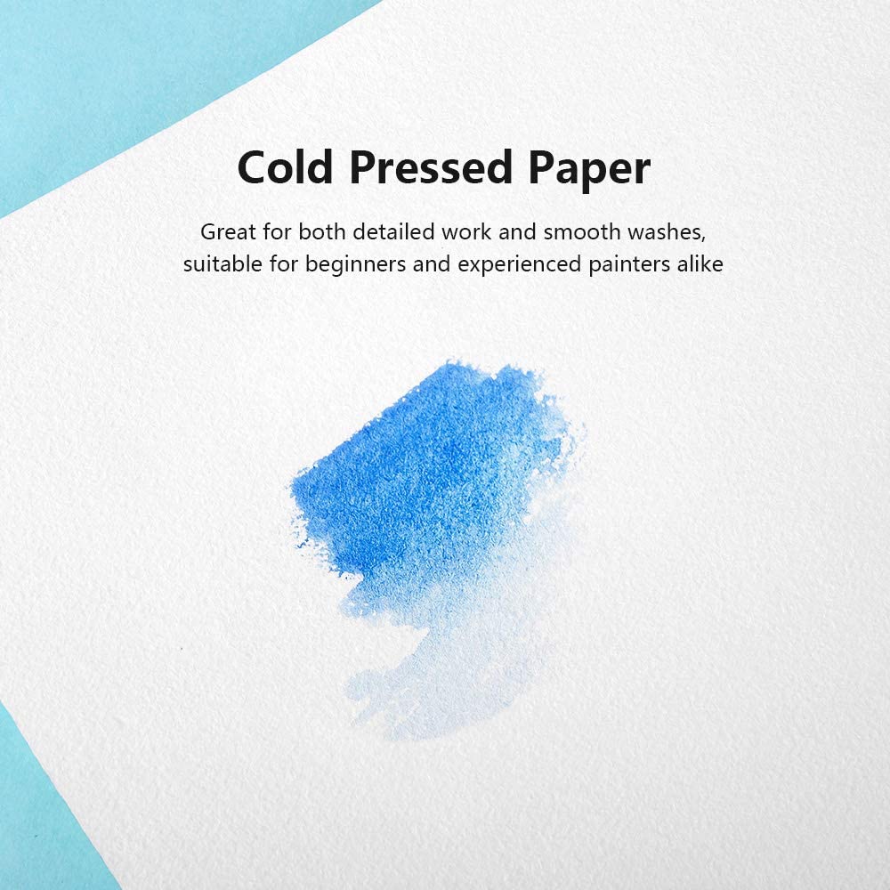 Paul Rubens Watercolor Block, 140-lb Artist Quality Watercolor Paper