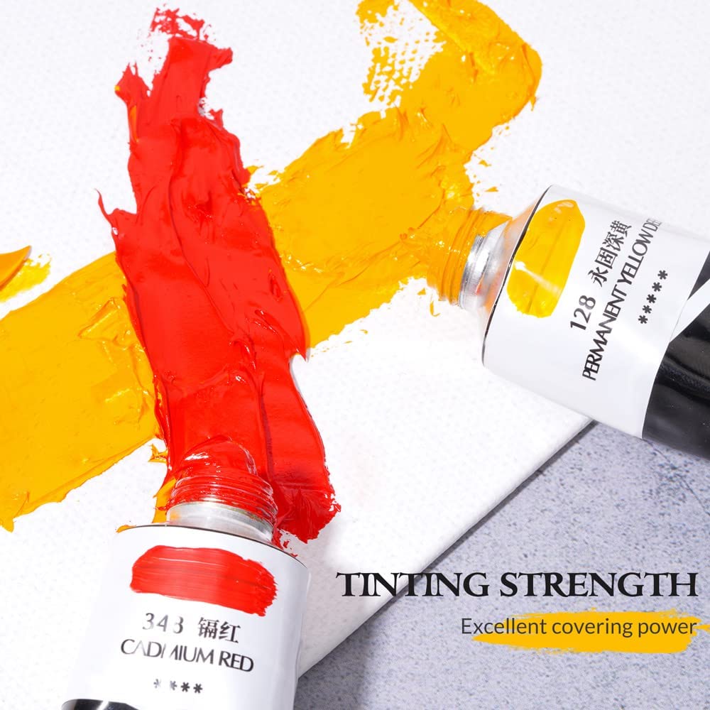 Paul Rubens Artist Oil Paint,18 Vibrant Colors with Great Lastfastness