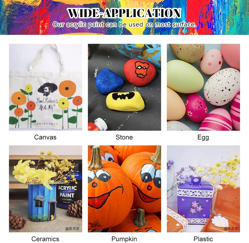 Paul Rubens 24 Colors Acrylic Paint Set