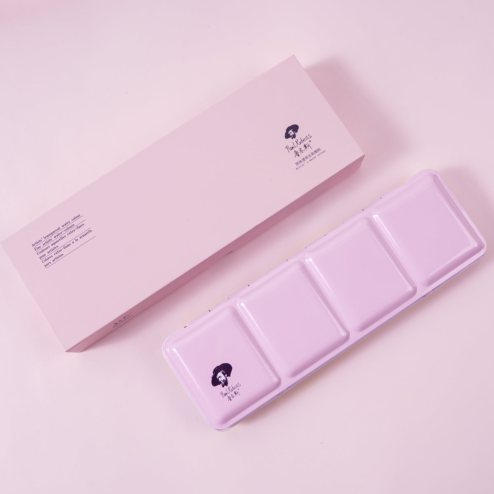 Paul Rubens Professional Watercolor Paint Set Artist Grade, 24 Vivid Colors with Portable Metal Box for Artists, Beginners, Hobbyists, Students