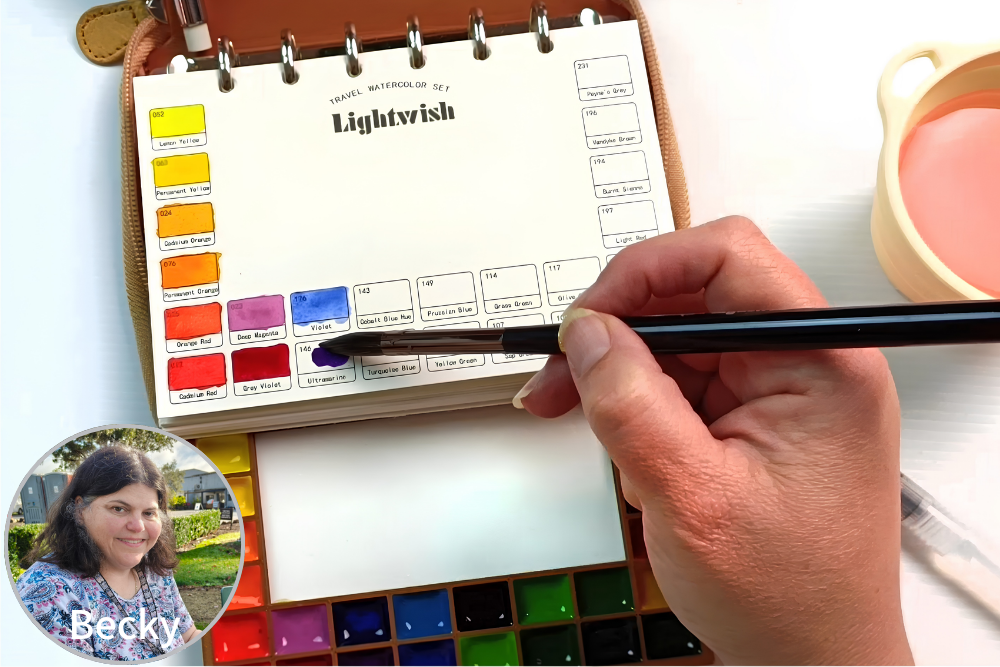 Becky Tregear Art Reviews the Lightwish Travel Watercolor Set: A Complete Hands-On Test
