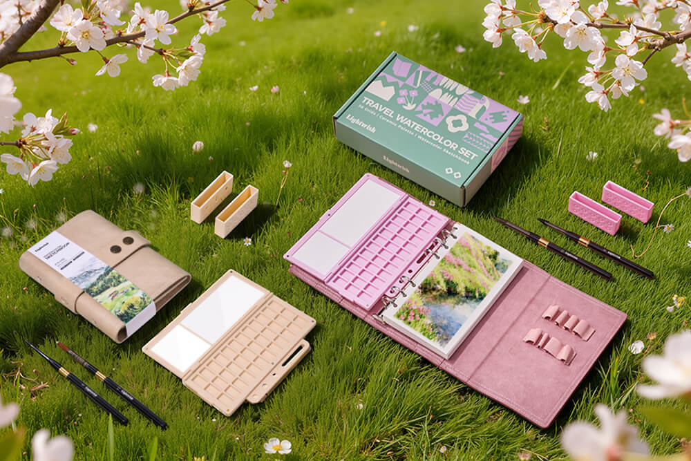 The Beginner’s Guide to Your First Travel Watercolor Sketchbook (Everything You Need to Know)