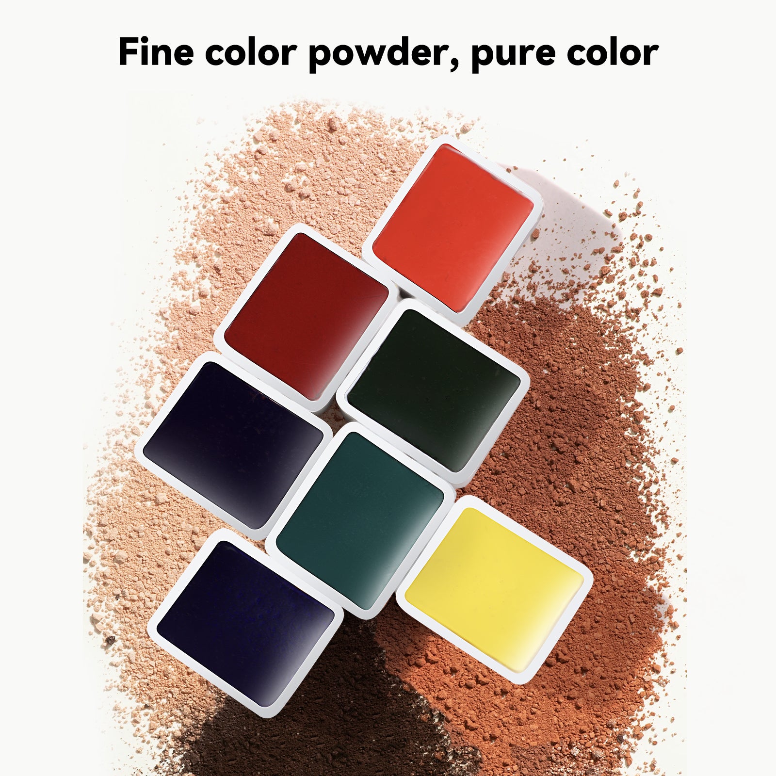 Farbclub 24-Color Watercolor Paint Set - Professional Quality Watercolor Pigment with Full Pans, Ideal for Artists, Illustrators, and Crafters, Vivid Colors for Painting Projects