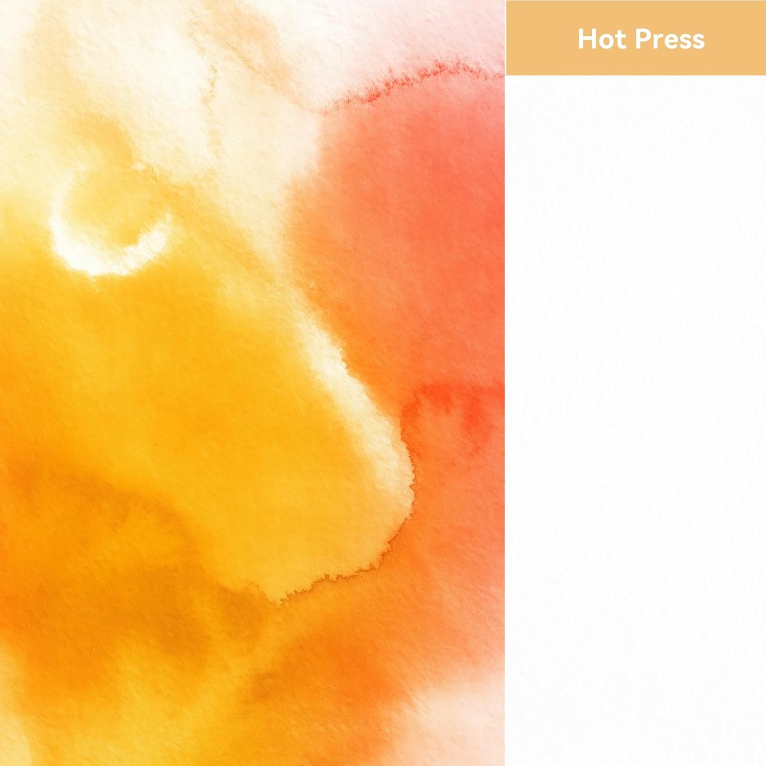 Lightwish Watercolor Calendar Paper for 2026, 100% Cotton, 12 Sheets, 140lb/300gsm, Acid-Free Hot Pressed Watercolor Paper, Art Supplies for Watercolor Crafts and DIY Media
