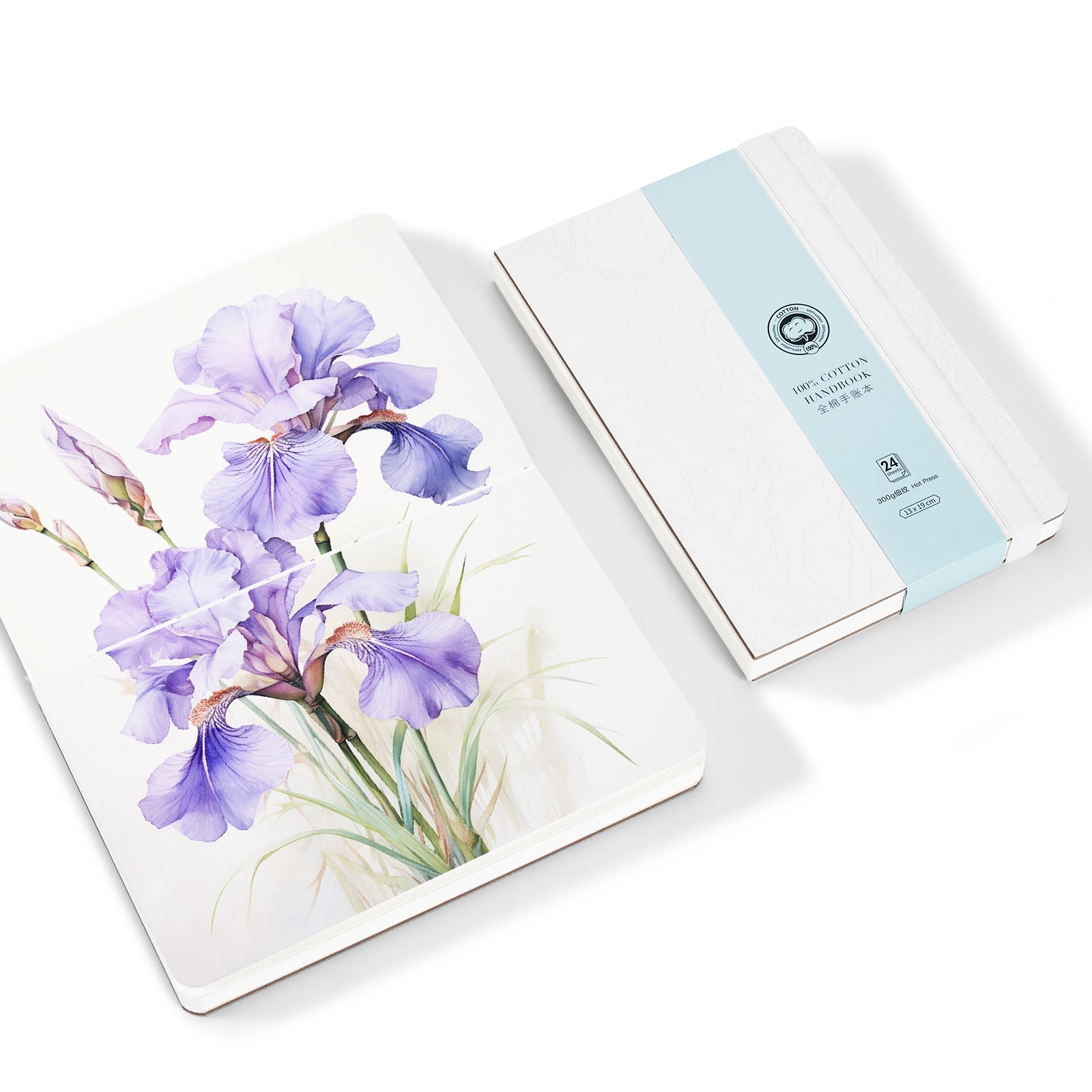 POTENTATE Zunjue Zunjue Watercolor Paper Watercolor Account Book 32K Fine Line White Book 24 Sheets