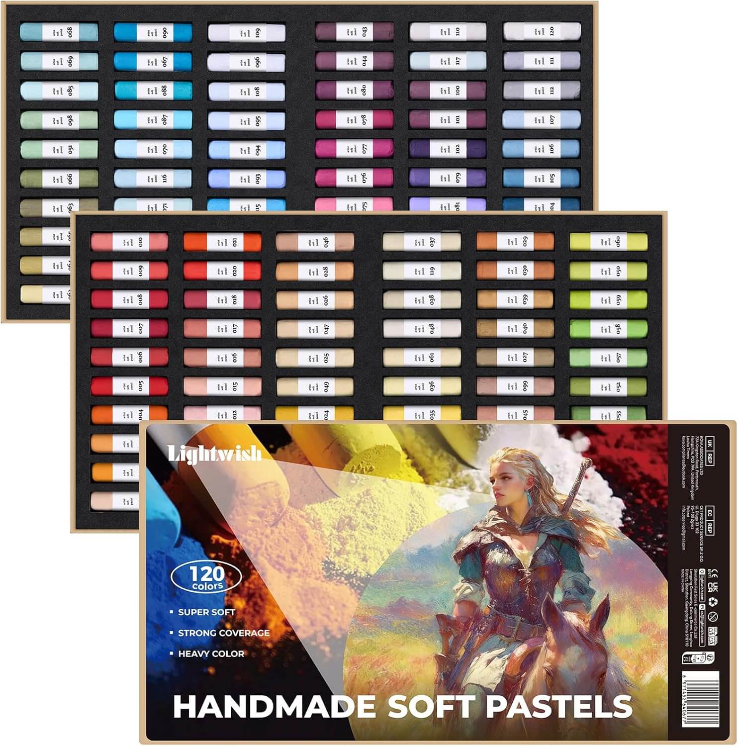 LGHTWISH Soft Pastels  Collection  (24/36/72/120 Colors)