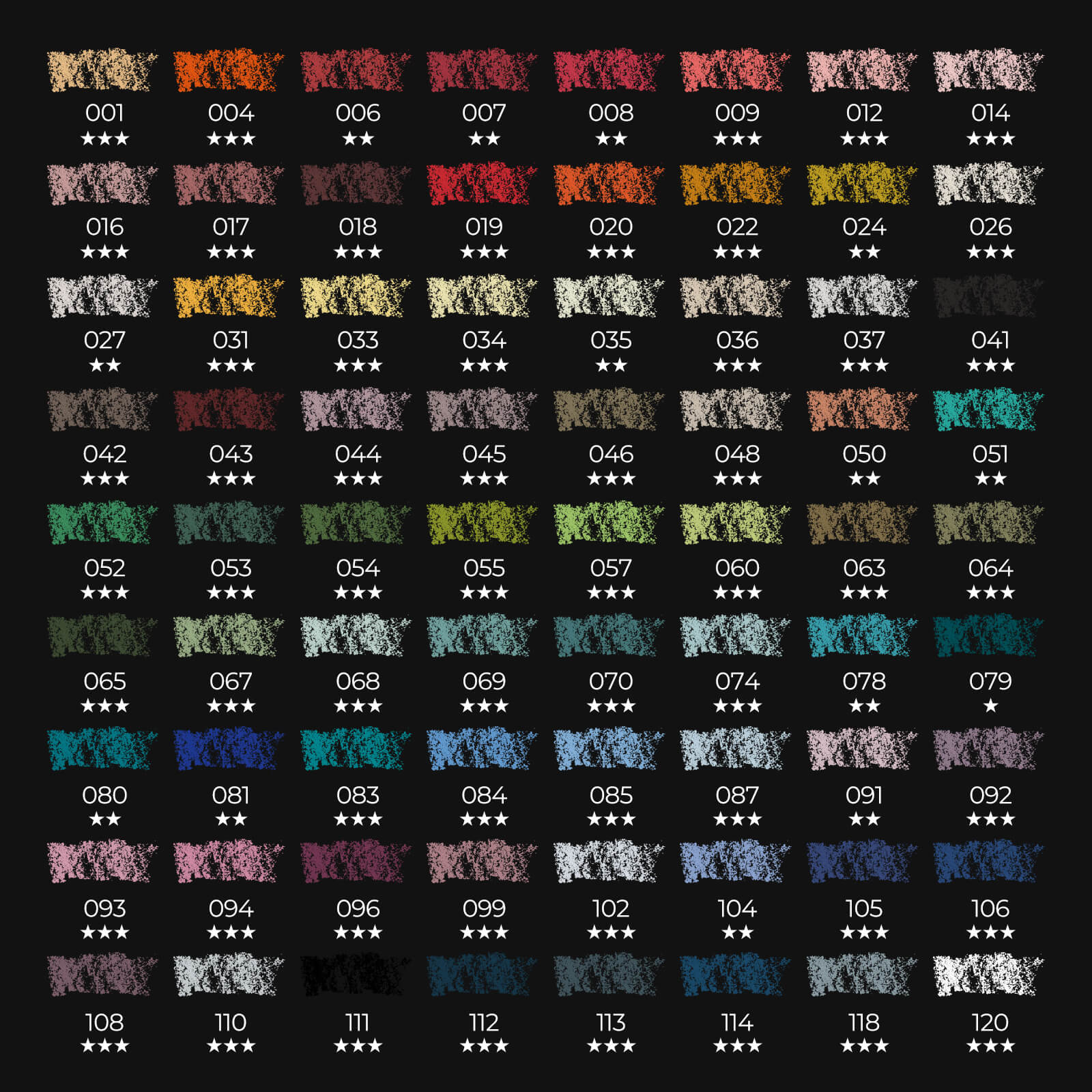 LGHTWISH Soft Pastels  Collection  (24/36/72/120 Colors)