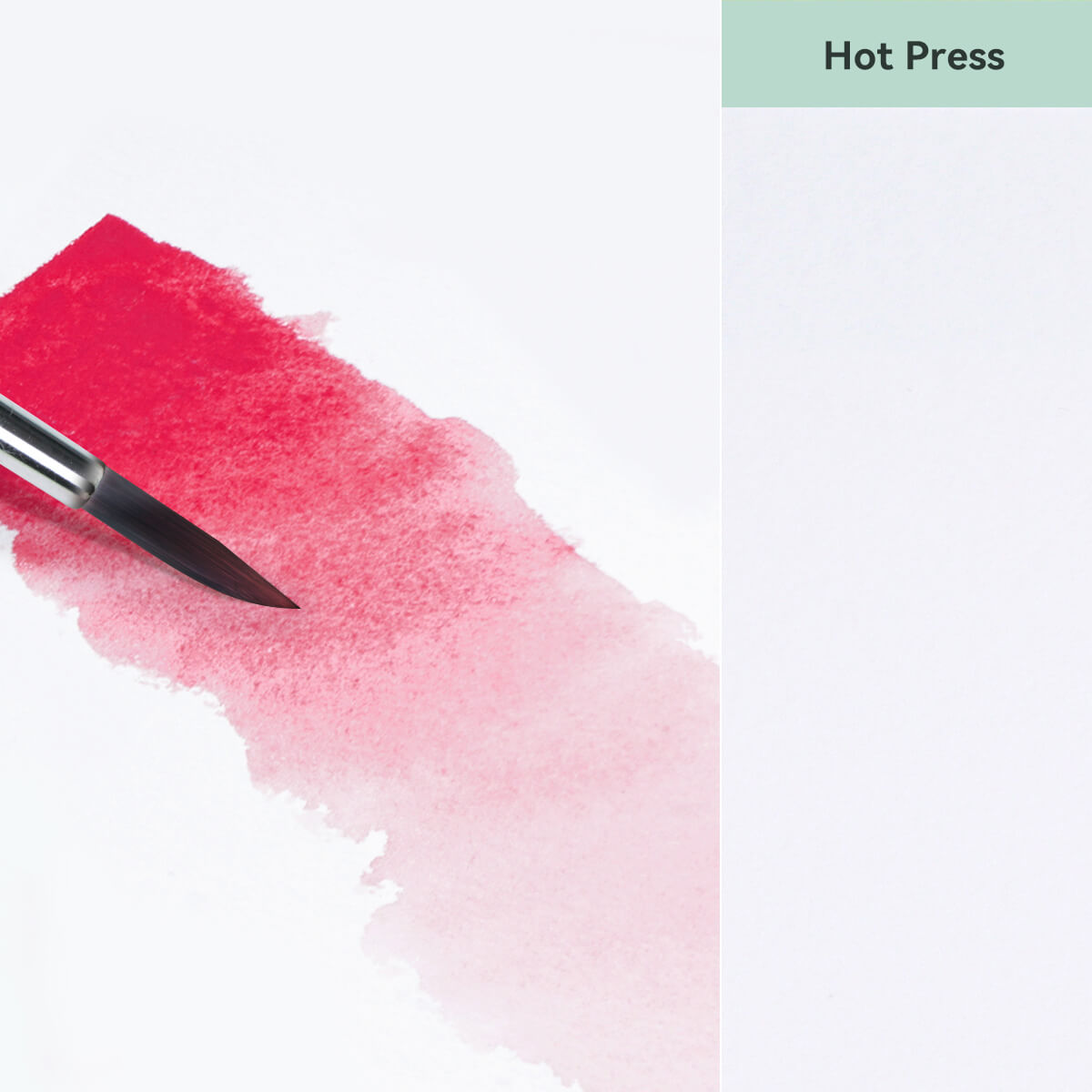 Lightwish Watercolor Hardcover-Skizzenbuch, 100 % säurefreies Baumwolle-Tagebuch, Hot Press-Aquarellpapier, Grün