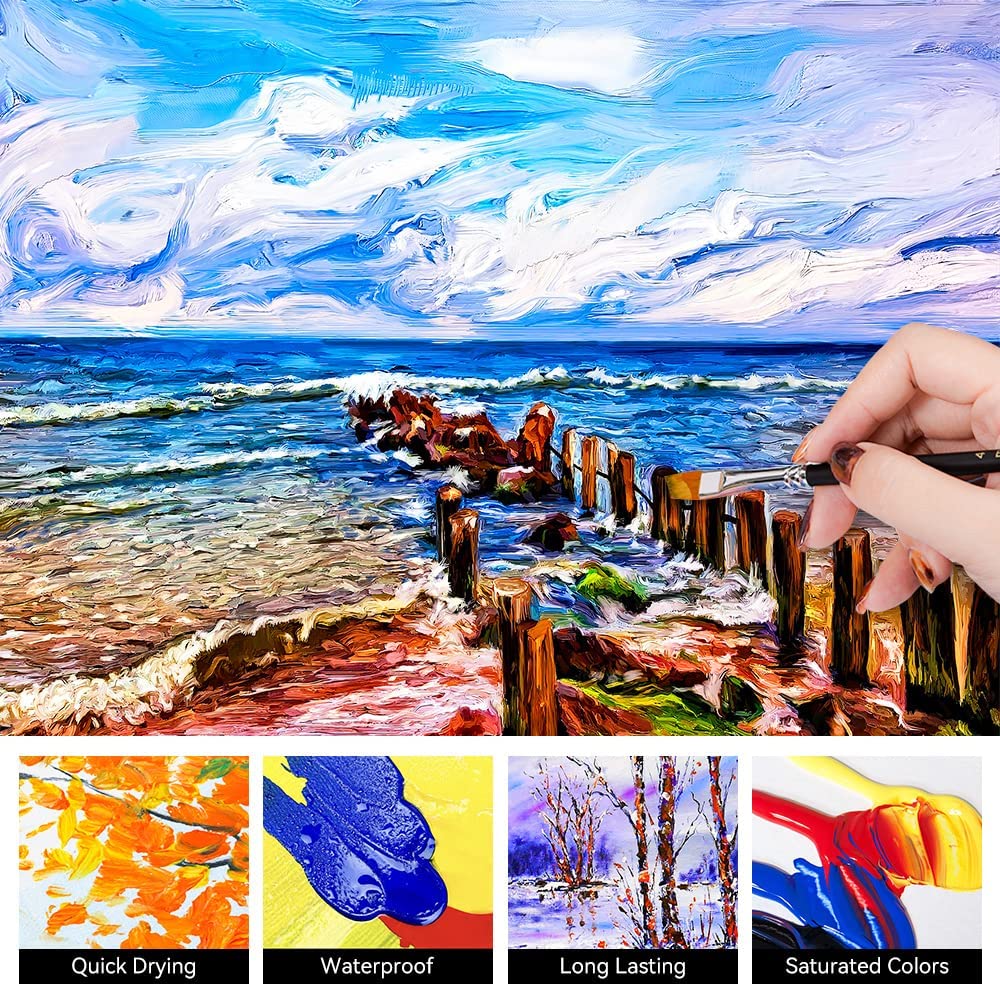 Paul Rubens 24 Farben Acrylfarben-Set 